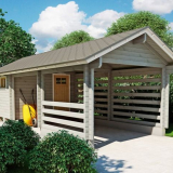 Jak vyrobit kůlnu s baldachýnem v zemi vlastníma rukama